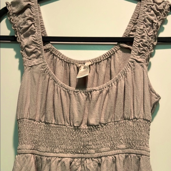Altar'd State Taupe Mini Romper Size Small - Picture 2 of 6